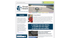 Desktop Screenshot of groupebedard.com